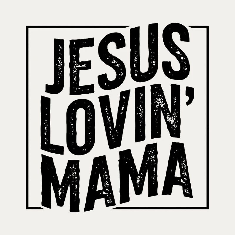 Jesus liebende Mutter Jesus loving Mama Muttertag