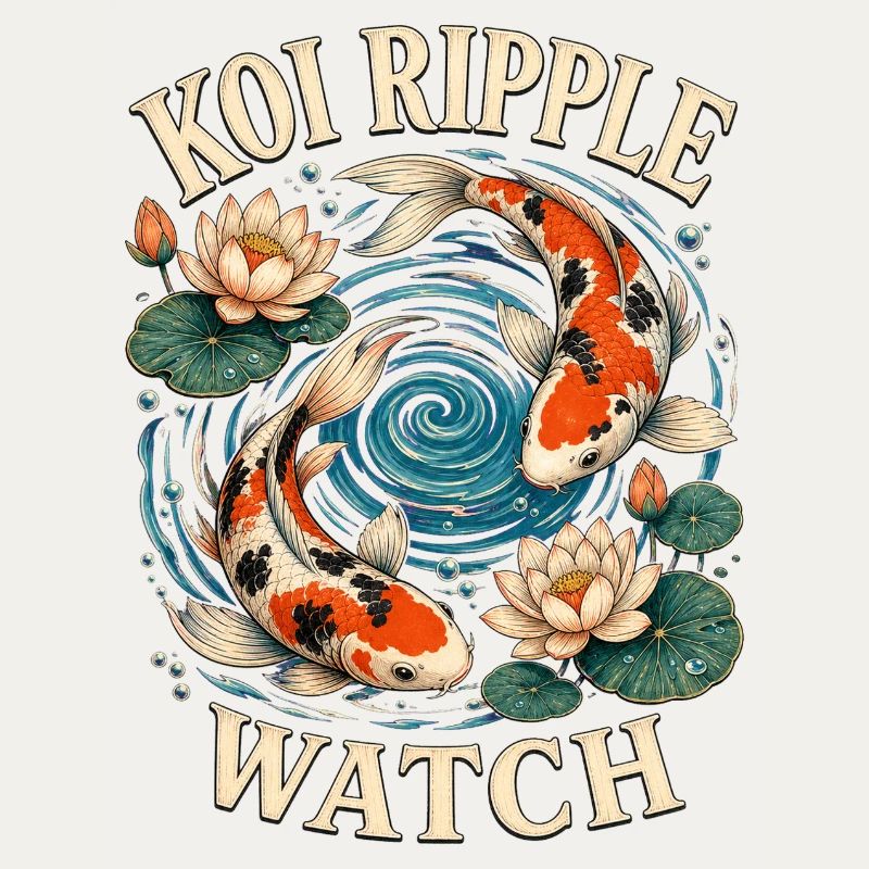 MONTRE ONDULATION KOI