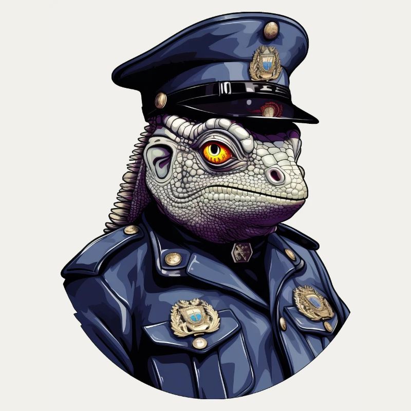 Chamäleon Polizei