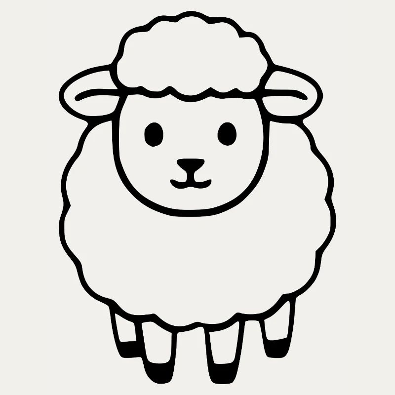 Schaf Schäfchen Lamm