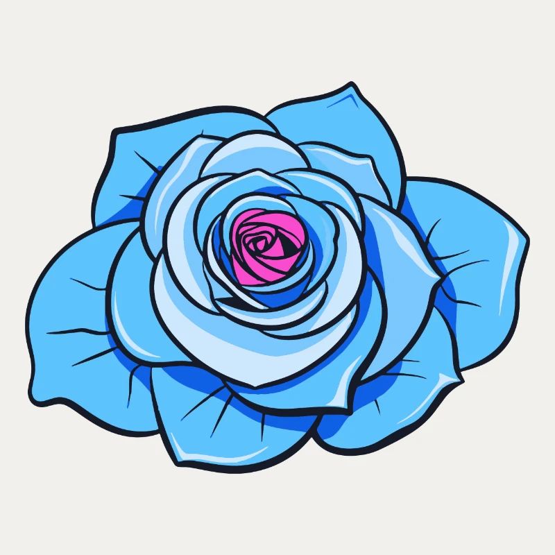 Rose Bleue