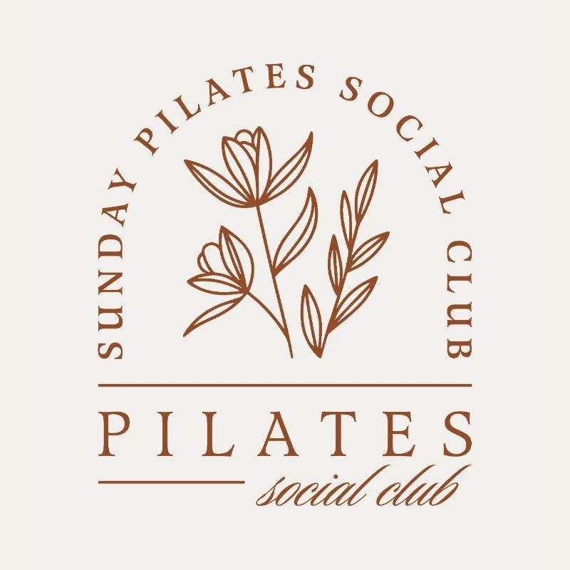 Pilates Club Studio Class Mädchen Boho-Ästhetik