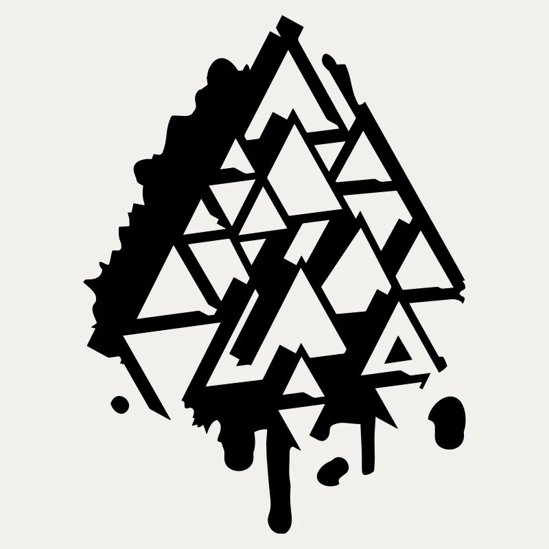 un triangle graffiti