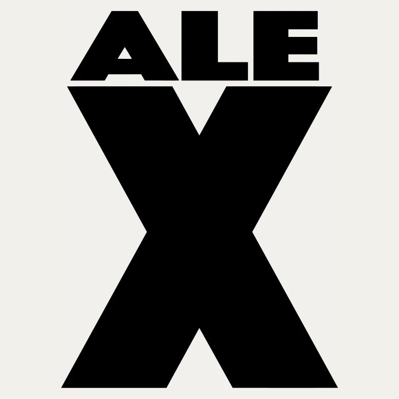 Alex X – Minimal Name Design