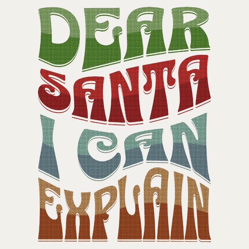 Dear Santa I Can Explain Funny Christmas Saying