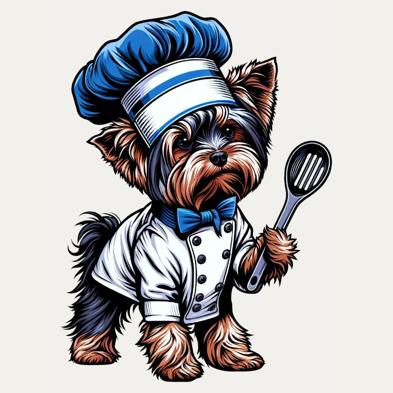 Cuisinier du Yorkshire Terrier