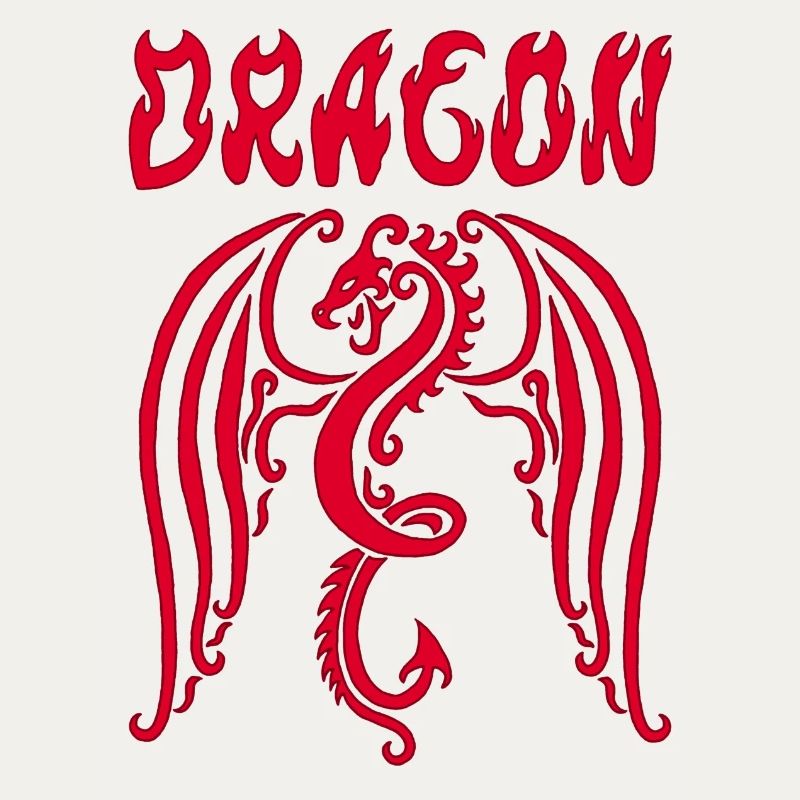 Roter Drache