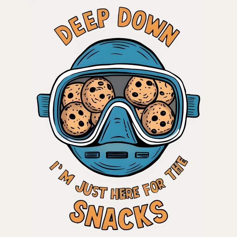I Dive Deep for Snacks