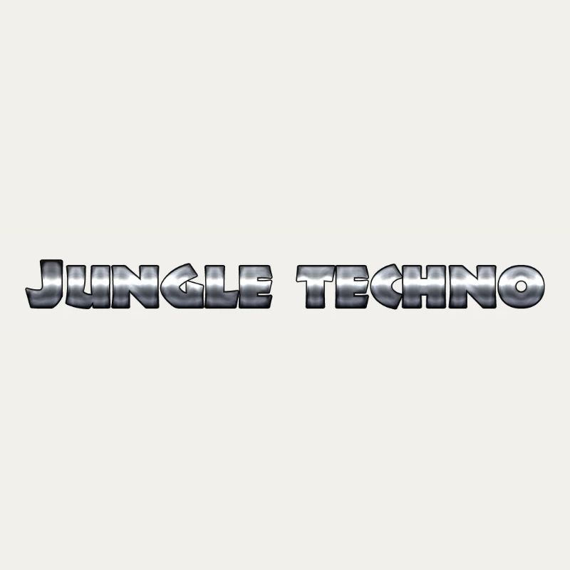 Imprimé techno jungle vif