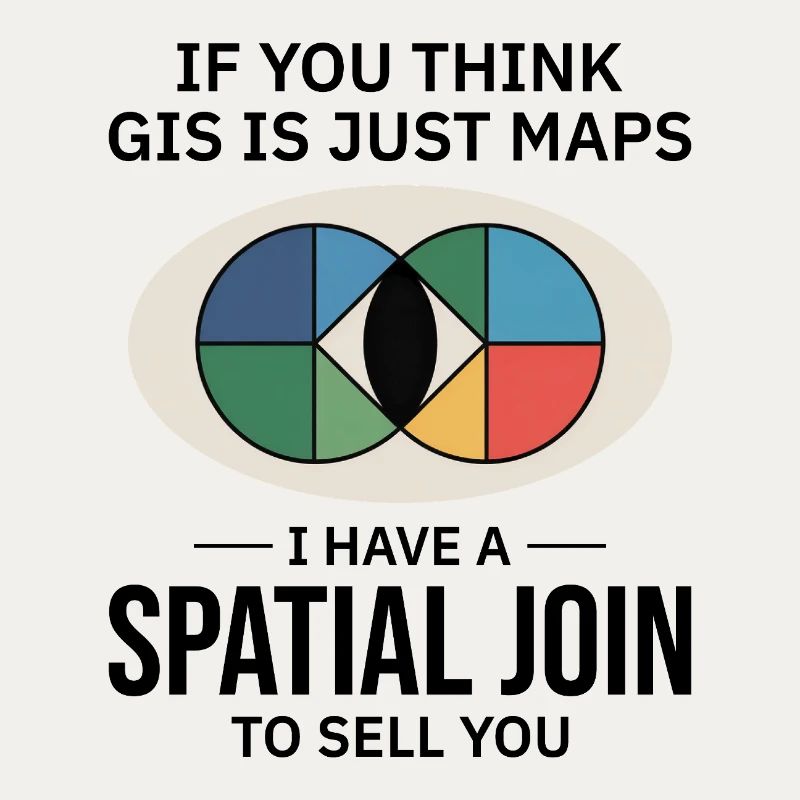 GIS Spatial Join Map Data Analysis