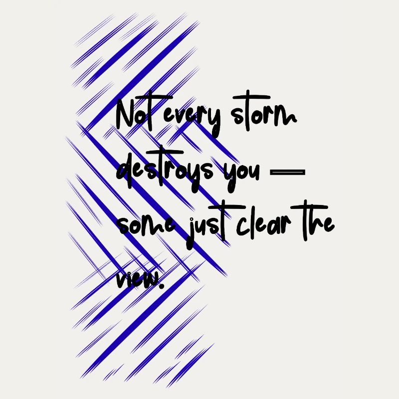 Blue Diagonal Hatch Abstract design