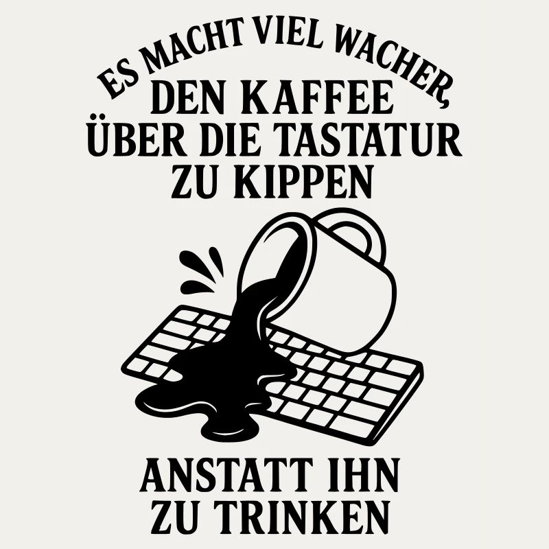 Clavier à café stimulant