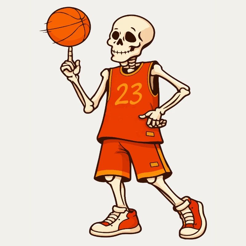 Skeleton Hoops 23