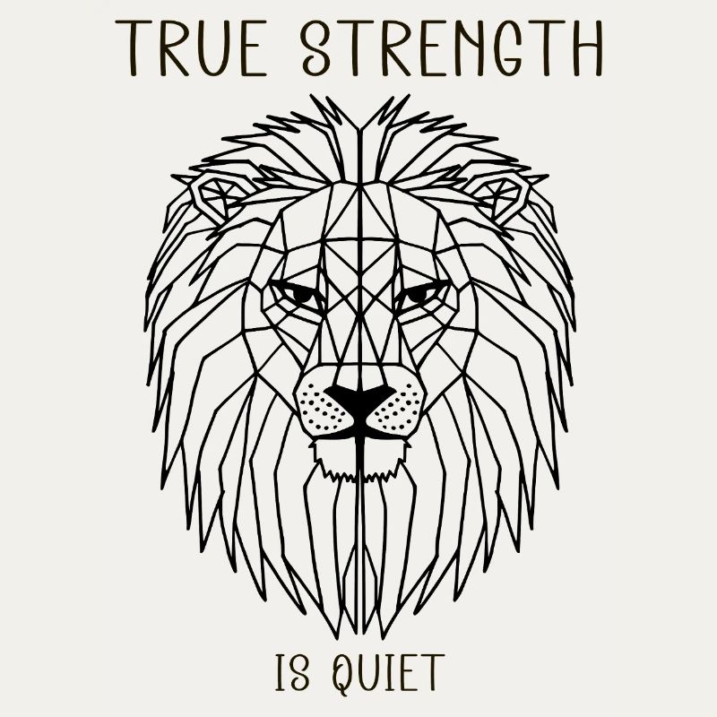true strength is quiet