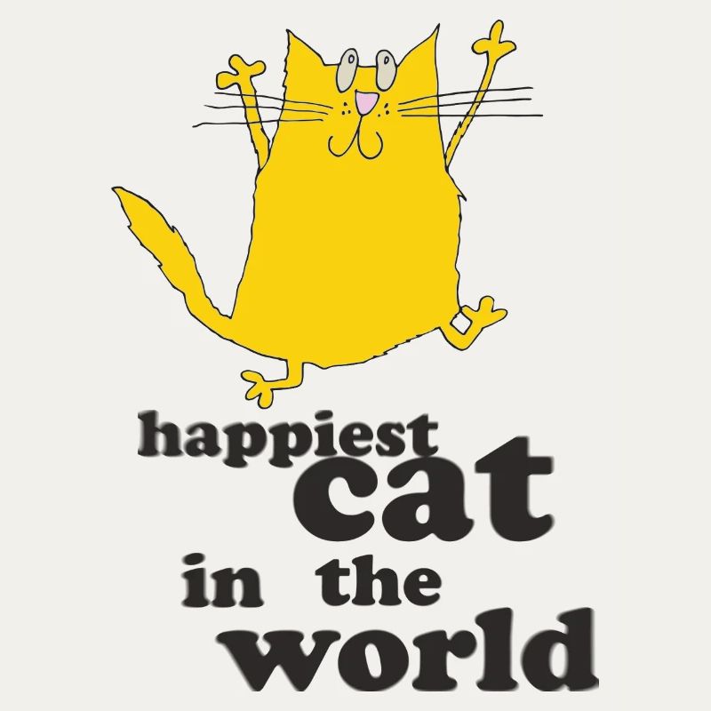 Le chat le plus heureux du monde