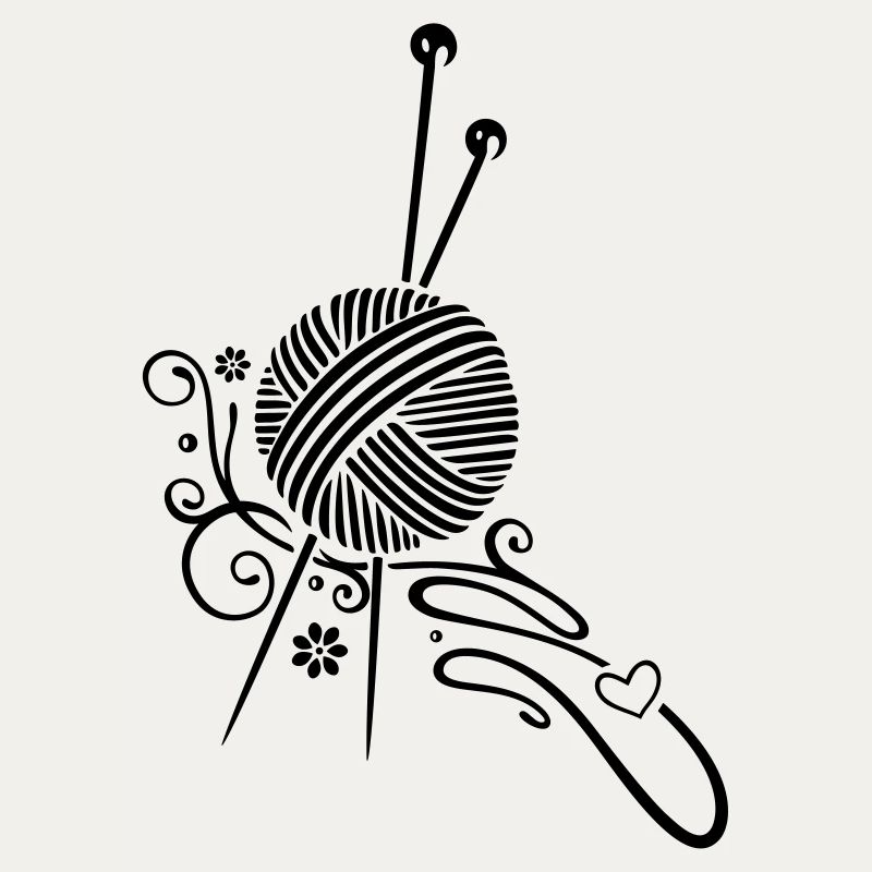 Stricken, Handarbeiten, Stricknadeln Wolle
