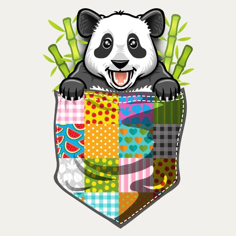 Panda in der Tasche