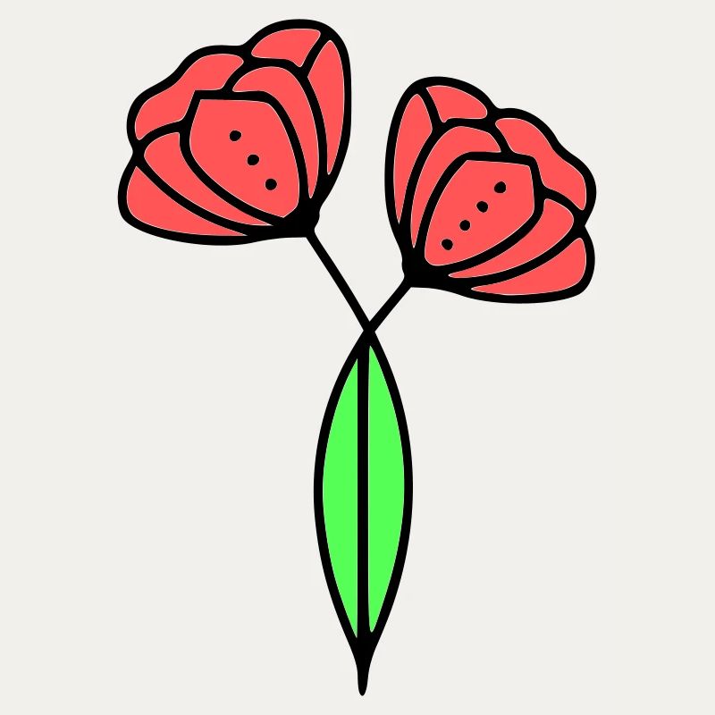 mohnblume-mohnblumen-minimalistisch-line-art-6
