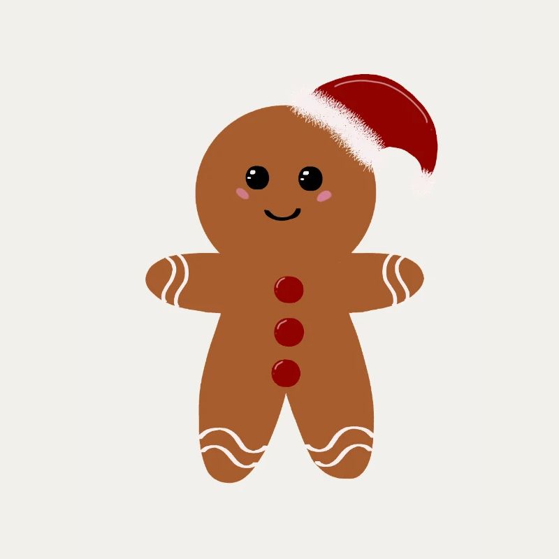 Weihnachts-Lebkuchen