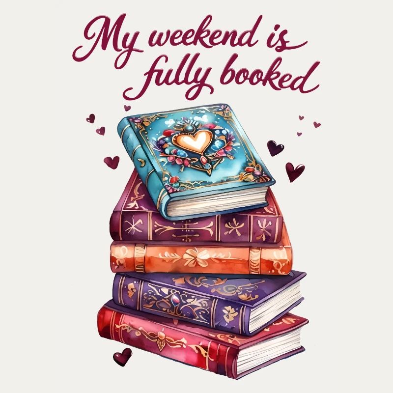 My weekend is completely planned with books