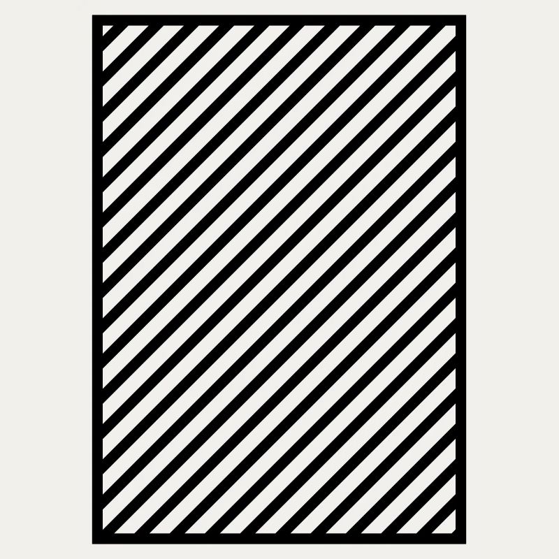 Black stripes in the frame
