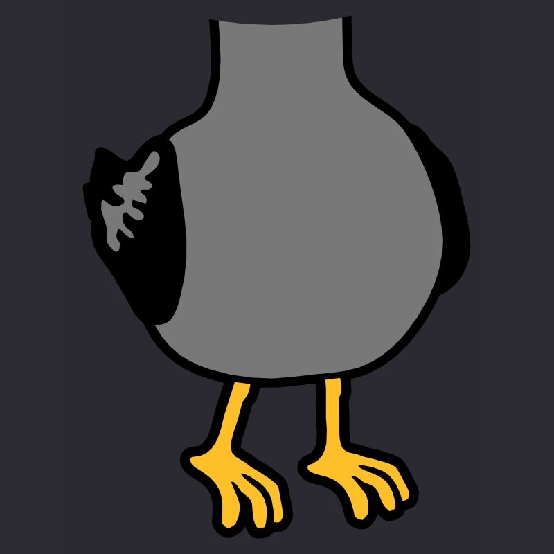 Möwe ohne Kopf Kostüm