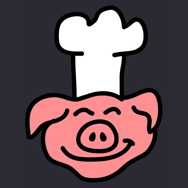 Pig Chef Head