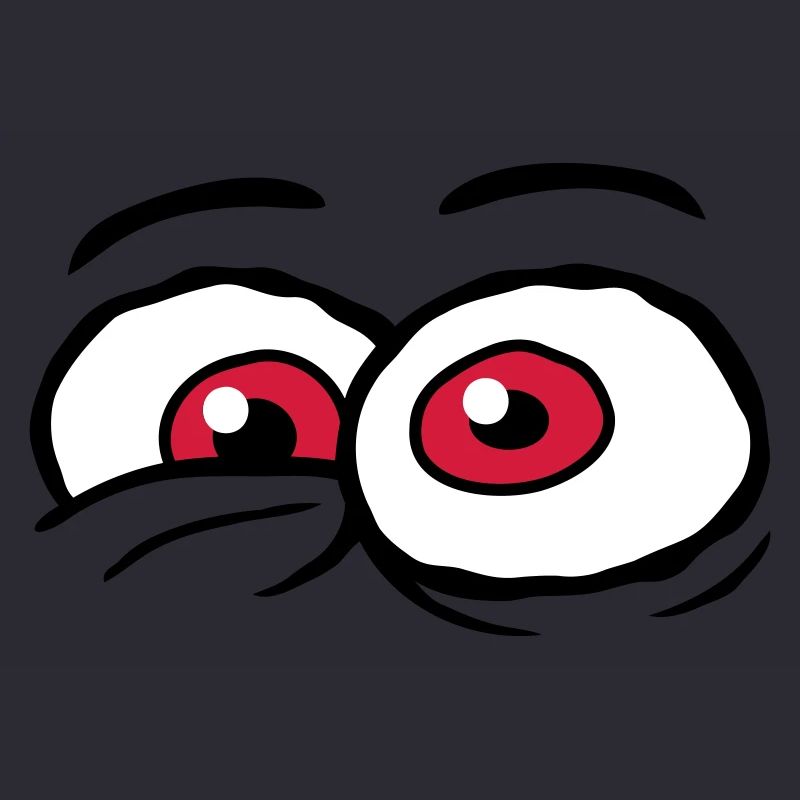 Comic Eyes Crazy Design