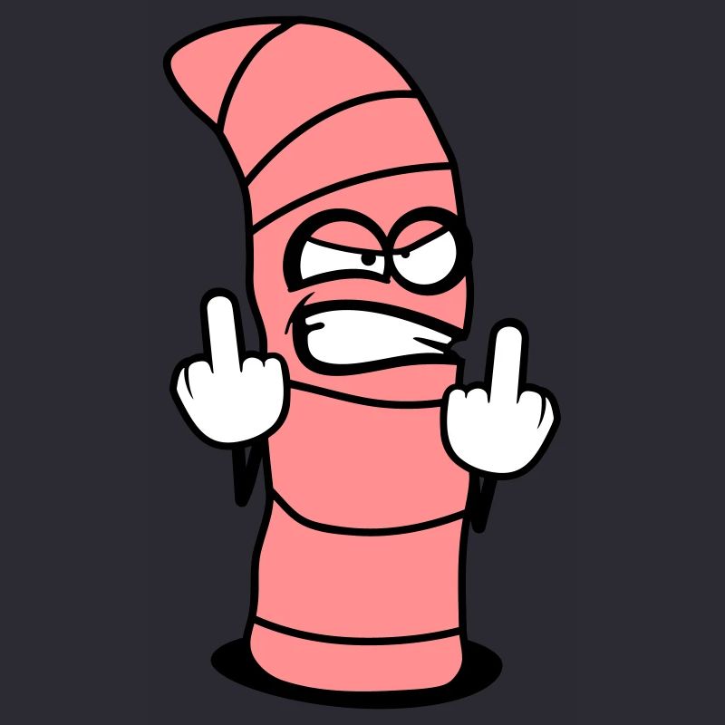Evil worm design