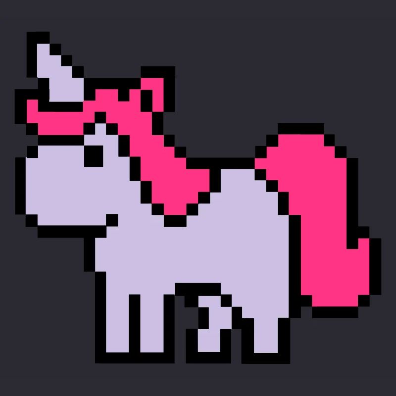 Pixel Licorne 002