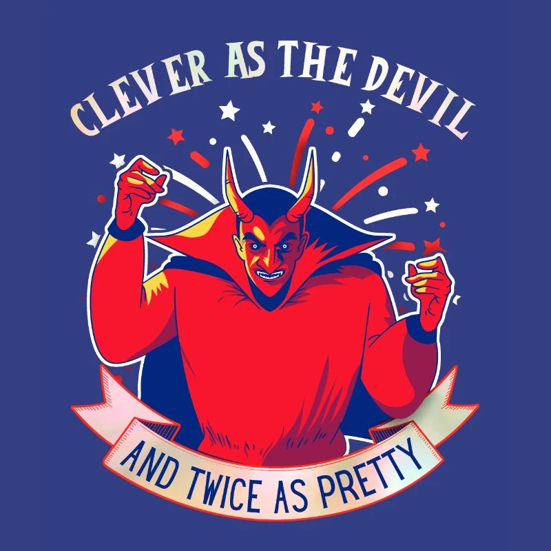 Devil-Devil drôle de dicton, style comique