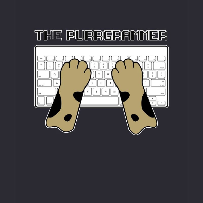 Siamese cat kitten programmer nerd gift