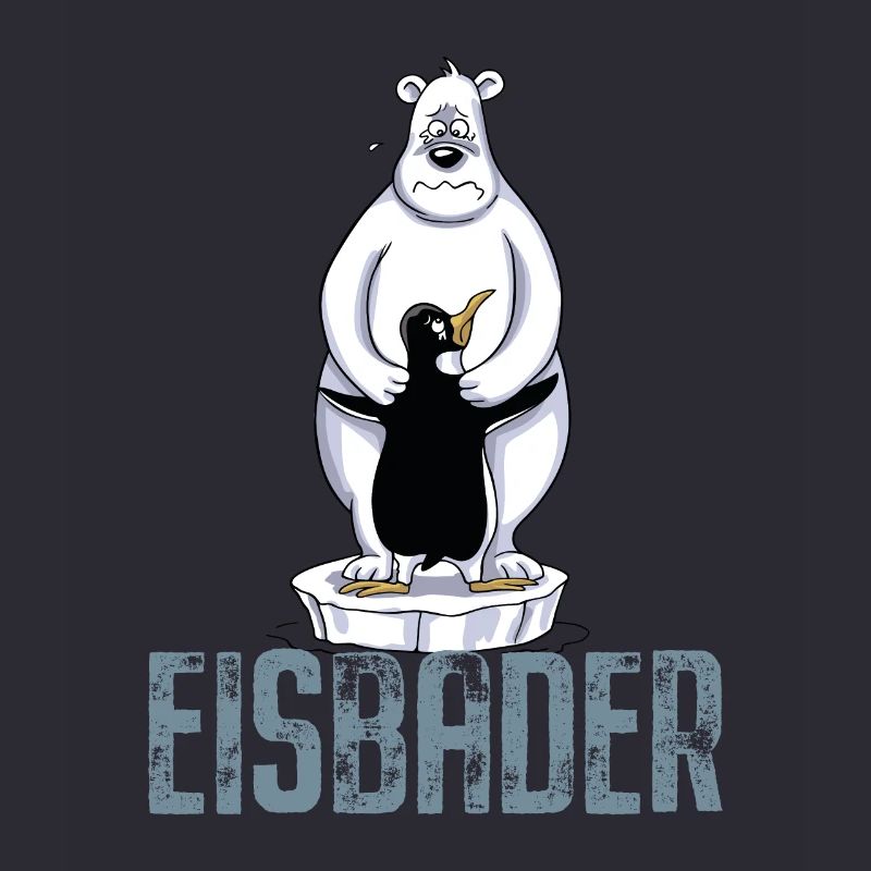 Eisbader Eisbär Pinguin Eisbaden Sauna Spa Eis