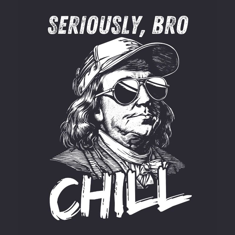 Seriously Bro Chill Benjamin Franklin Meme Figurine