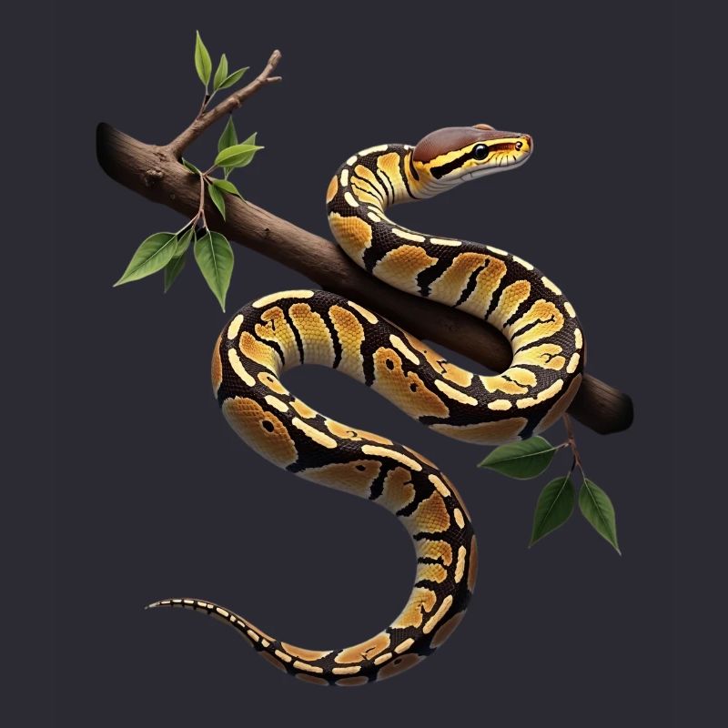 Roi Python Serpents Amoureux Terrarium Python