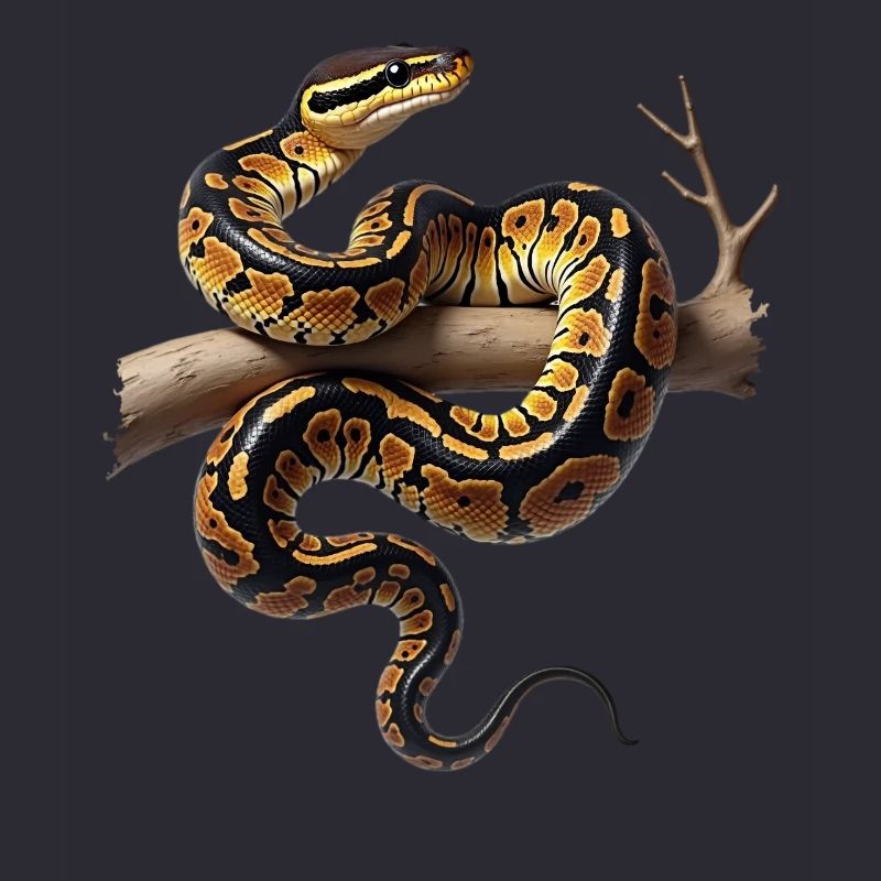 Roi Python Serpents Amoureux Terrarium Python
