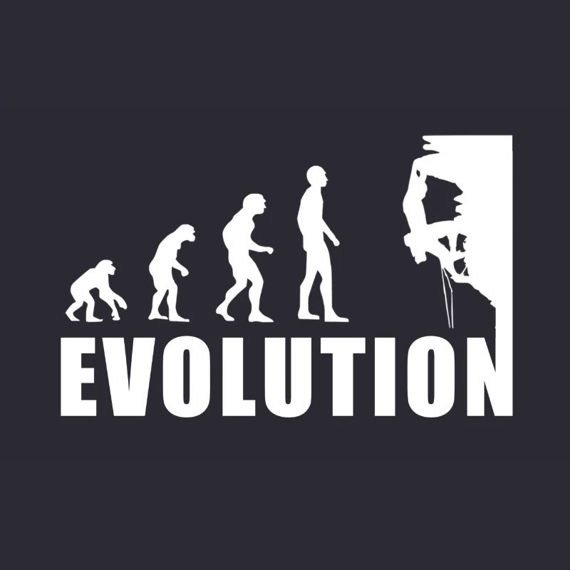 EVOLUTION Klettern Bergsteigen Climbing Geschenk