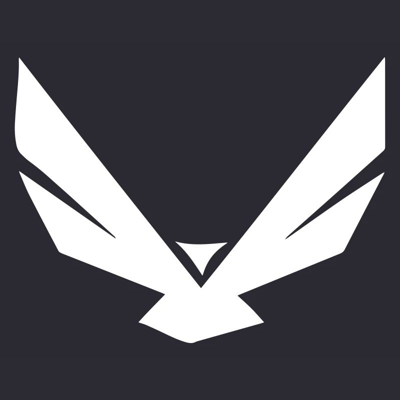 Eagle dans la forme la plus simple - design