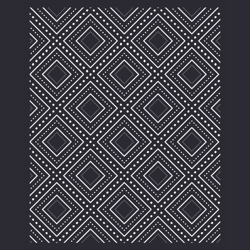 White check pattern - Kook Art