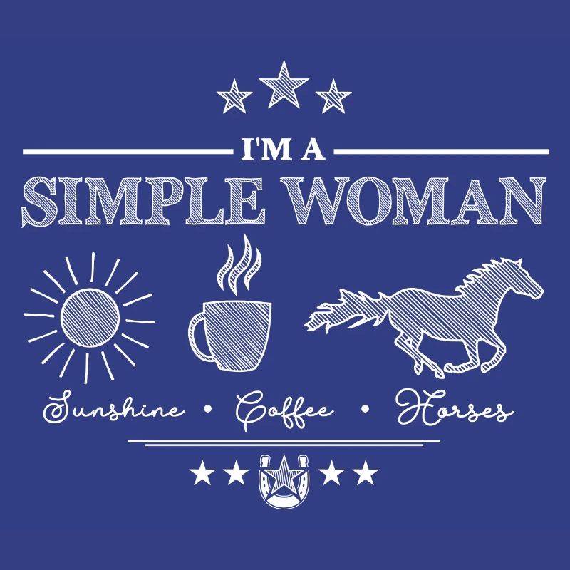 Sono una donna semplice - Cavallo e caffè
