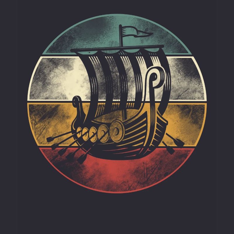 Wikinger Boot, Drachenboot Langschiff
