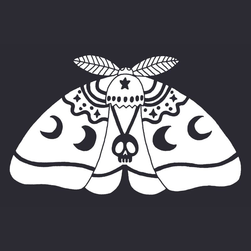 White moth