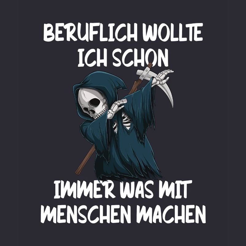 Sensenmann Berufswunsch Mit Menschen