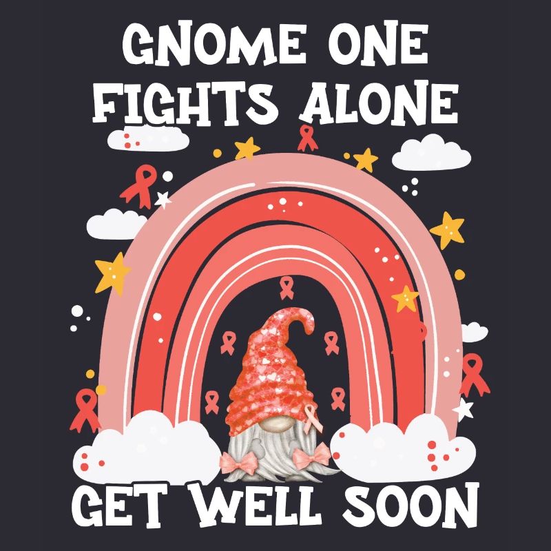 Gnome One Fights Alone Gebärmutterkrebs