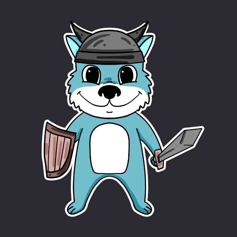 Wikinger Wolf
