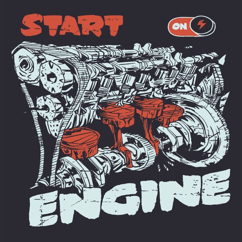 Starte den Motor