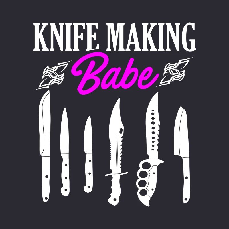 Knife Making Babe Messer Design