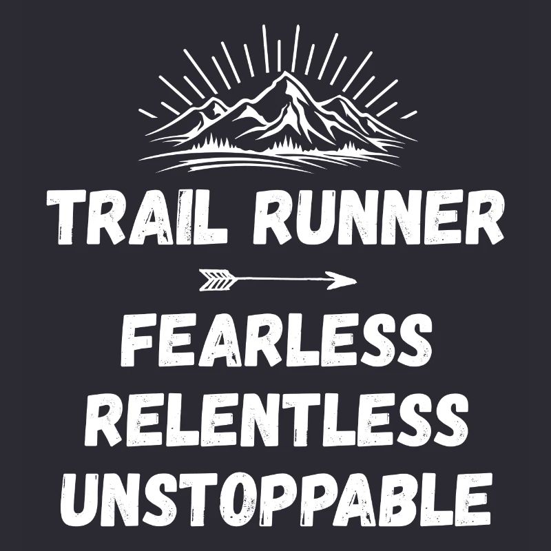 Coureur de trail - Intrépide. Implacable. Imparable.