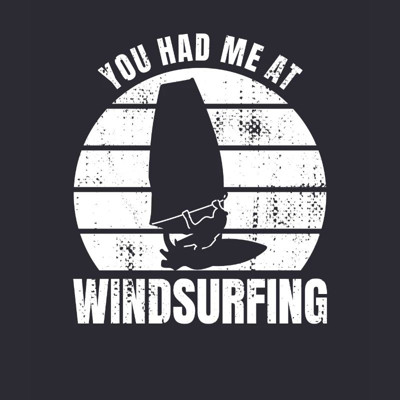 Lustiger Windsurfer Spruch