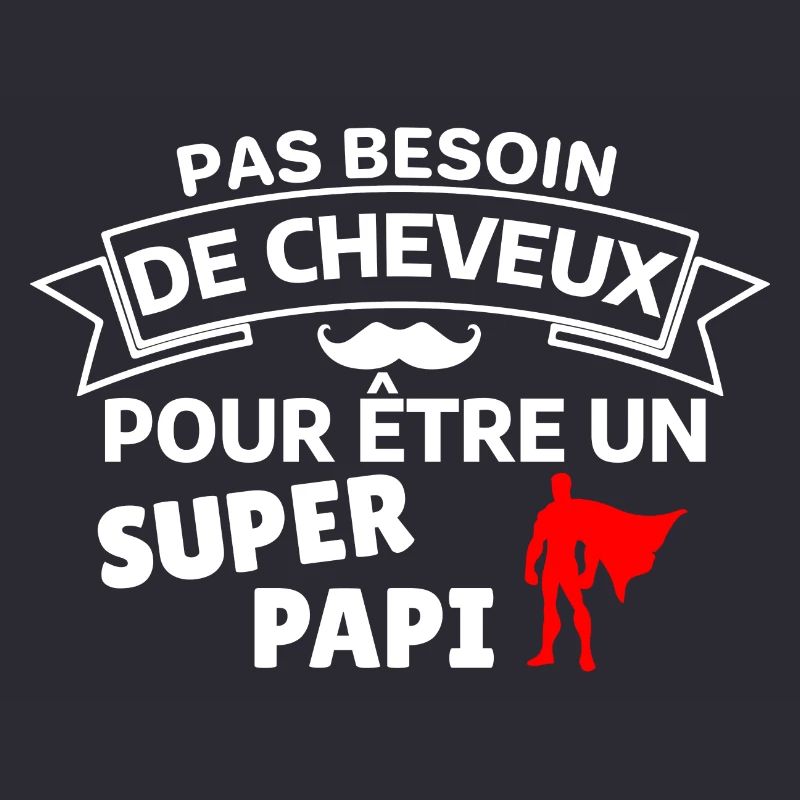 Humour capillaire super héros paternité